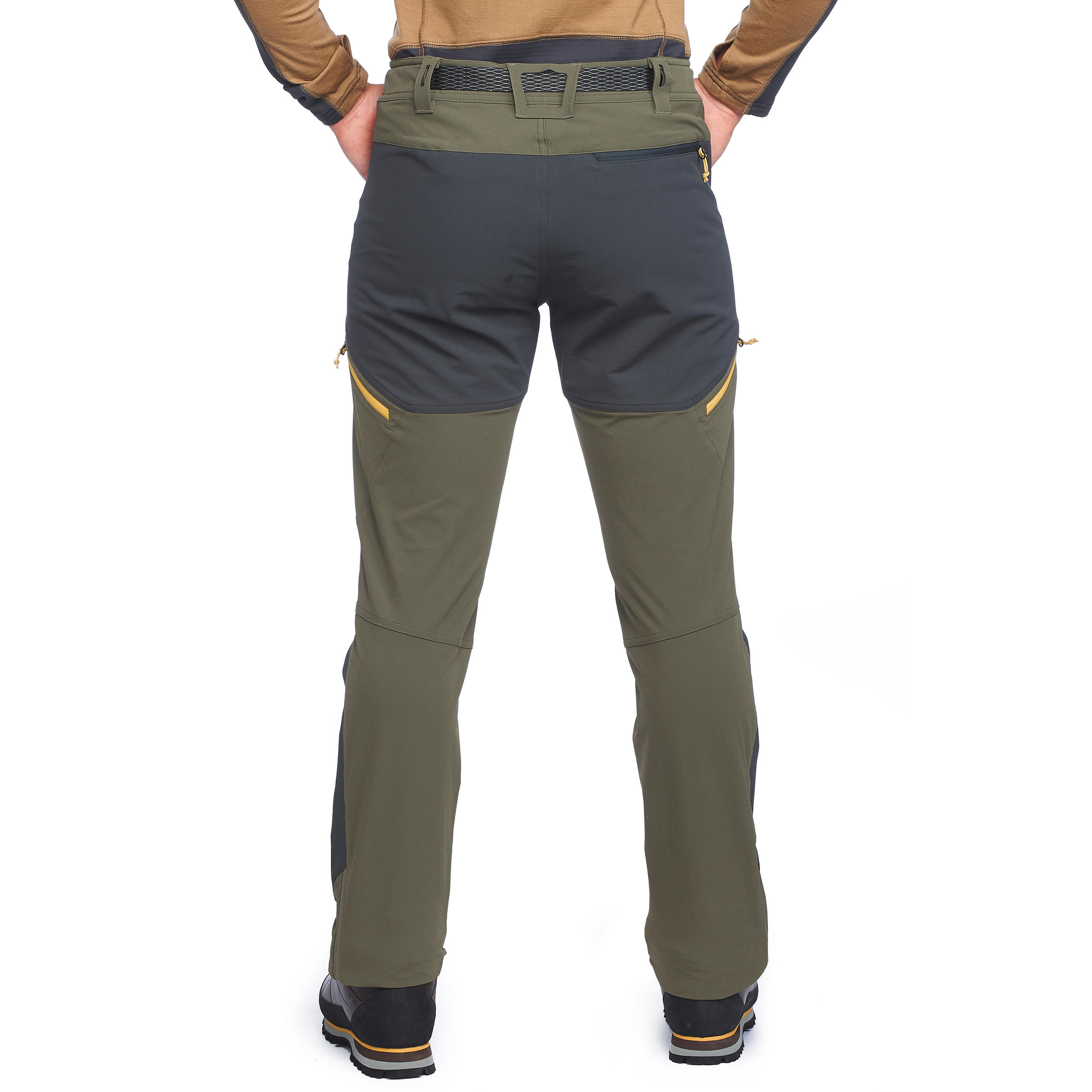 QUECHUA SOFTSHELL OUTDOORHOSE schwarz, Forclaz 900 Herren QUECHUA SOFTSHELL OUTDOORHOSE schwarz, Forclaz 900 Herren